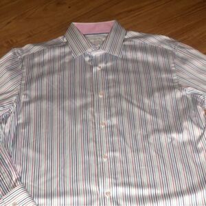 BUGATCHI Striped Shirt